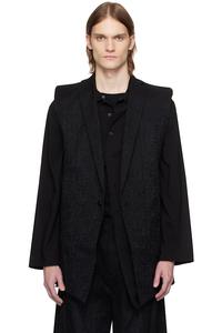 Мужской безрукавный блейзер Julius, черный