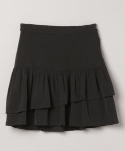 Мини-юбка с оборками и ярусами