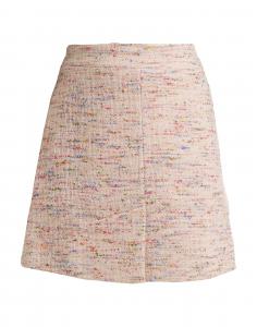 Юбка-мини Ganni, бледно-розовый