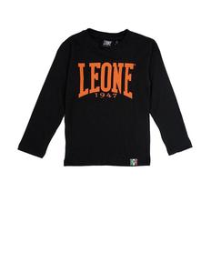 LEONE 1947 APPAREL Простая футболка со львом для мальчиков с длинными рукавами