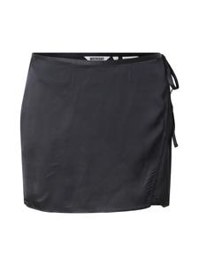 Мини юбка WEEKDAY Tarim, Graphite