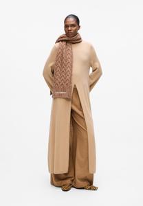 Шарф KARL LAGERFELD ESSENTIAL SCARF, Caramel/Taupe