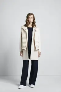 Стеганый жилет bugatti, Respect Nature, цвет Ecru