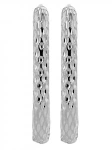 Adeliás Женские серьги из нержавеющей стали серебристого цвета