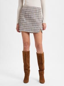 Юбка YAS Siraz, серый