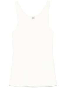 Топ тонкой вязки TOTEME, белый