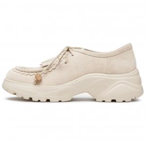 Joypeace Кремовые какао повседневные туфли Single для женщин