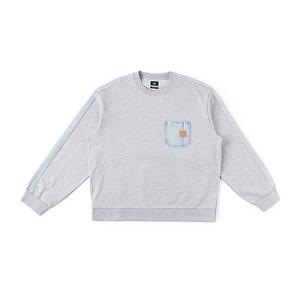 Lee Свитшот мужской Heather Gray с круглым вырезом Moderate Regular