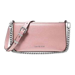 MICHAEL KORS Брайант кожаная сумка через плечо маленькая женская светло-розовая