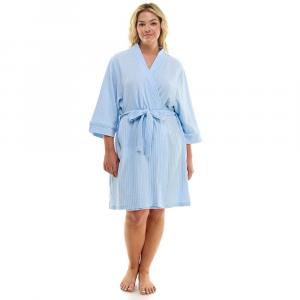 Халат-кимоно больших размеров Croft & Barrow, цвет Clear Peri