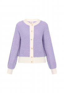 IZIA Вязаный кардиган в фиолетовом цвете