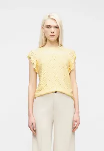 Блузка с оборками vmtassa Vero Moda, Pale Banana