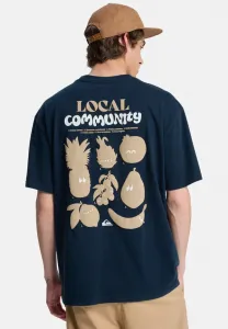 Футболка с принтом fruits tide ss Quiksilver, Dark Navy