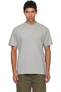 Carhartt Work In Progress Серая футболка с коротким рукавом "Chase"