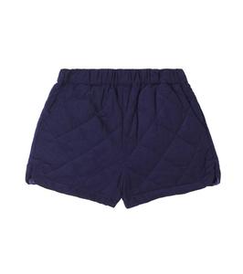 Шорты Thea из хлопка в клетку C'era Una Volta, Navy