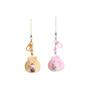 Очаровательный брелок для телефона в виде плюшевого котенка milk thirsty из аниме/игр, высота 7см X3COMMUNE