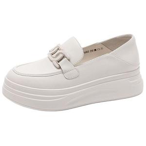 Лоферы 5см Women's White Silver Satchi, белый/серебряный Color