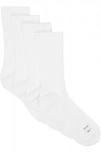 Комплект из двух высоких носков Achilles Visvim, белый