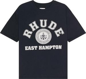 Футболка Rhude Hampton Catamaran 'Vintage Black', черный