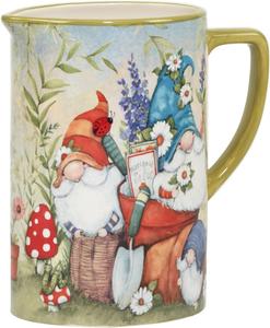 Certified International Кувшин 2,4 л Garden Gnomes, мультиколор
