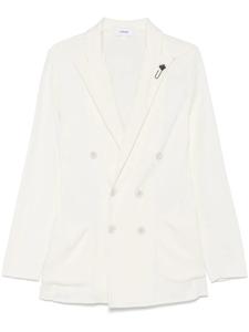 Вязаный блейзер Lardini, белый