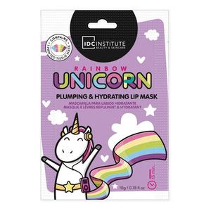 IDC Institute, Увлажняющая тканевая маска для губ, Единорог, 10г