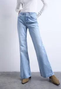 Расклешенные джинсы мари Topshop, Bleached Sand