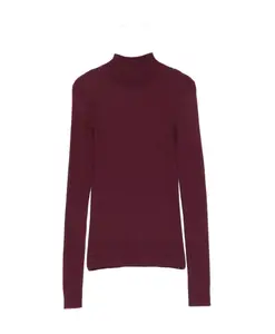 Стильный и удобный пуловер цвета бордо AW25 Twinset, коричневый