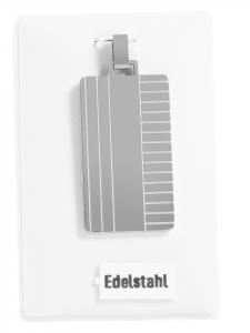 Adeliás Универсальный кулон с гравировкой - изготовлен из нержавеющей стали серебристого цвета