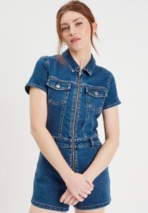 Комбинезон KURZER MIT REISSVERSCHLUSS AUS Cache Cache, цвет Denim Double Stone