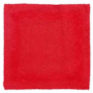 Коврик для ванной Homescapes aus 100% Baumwolle, 1x50 см, красный