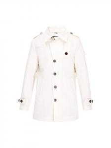 DreiMaster Мужское пальто кремового цвета