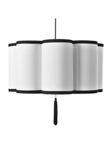 Beliani Подвесные светильники PALAMAR в бело-черном цвете - (Ш) 40 x (В) 96 x (Д) 40 см