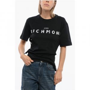 Футболка TOMIOK с кружевной отделкой сзади John Richmond, Black