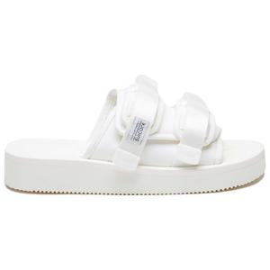 Скользостойкие износостойкие слайдеры Unisex White Suicoke