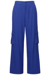 Свободные брюки со складками спереди Studio Untold, Indigo