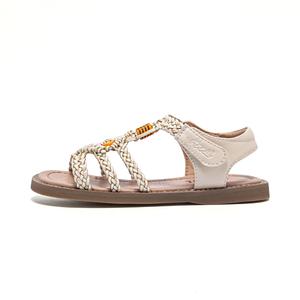 Детские сандалии с низким верхом, устойчивые к истиранию и скольжению Annil, бежевый
