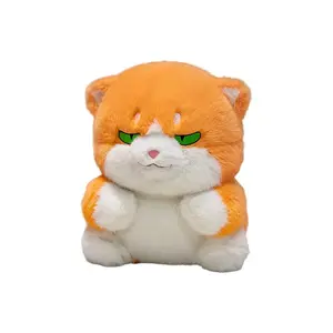 Очаровательные милые плюшевые куклы котят высота 40см Love of wormwood, оранжевый