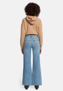 Расклешенные джинсы ULTRA HIGH RISE 7 for all mankind, светло-голубой