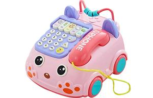 Многофункциональная музыкальная машинка телефон развивающая игрушка BIG TAYLOR