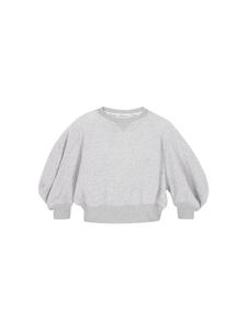 DreiMaster Женская толстовка серого меланжевого цвета