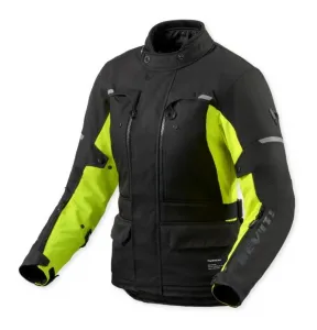 Женская куртка Outback 5 H2O REV'IT!, черный/неоново-желтый