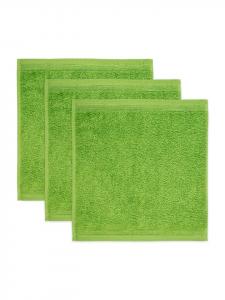 Möve Набор из 3 мыльных полотенец Superwuschel цвета перидота