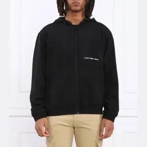 Ветровка стандартного кроя для официальных учреждений Calvin Klein, черный