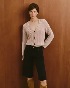 Женская однотонная перламутровая куртка Southern Cotton, розовый