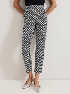 Брюки-сигареты carmella slim Phase Eight, цвет Navy/Ivory