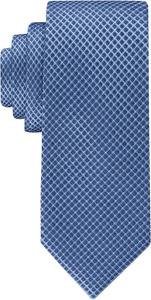 Мужской галстук Calvin Klein с узором в мелкий горошек (стандартные и очень длинные размеры), Blue Micro