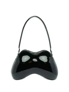 Сумка на плечо среднего размера Double-D с изогнутой формой Diesel, черный