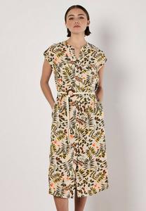 Платье-рубашка BELTED LEAF Apricot, цвет Stone