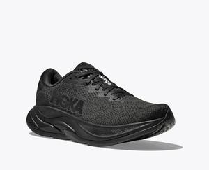 Кроссовки Hoka One One Rincon 4 1155130-BBLC, мужские, черные, со шнуровкой, для бега по шоссе Hoka, черный